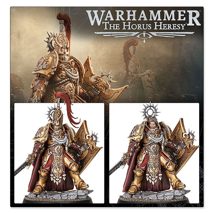 WH 40 K - The Horrus Heresy - Legio Custodes - Capitaine Rampart