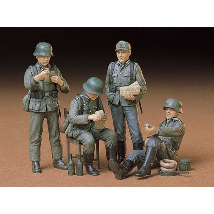 Tamiya - Soldats Allemand au repos - Réf 35129 - 1/35