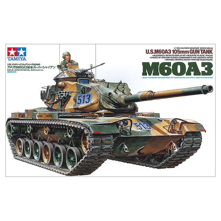 Tamiya - US M60 A3 105 mm - Réf 35140 - 1/35