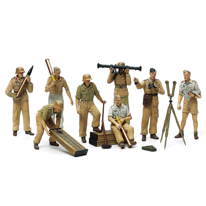Artilleurs Allemand Luftwaffe "Africa corps" - 1/35