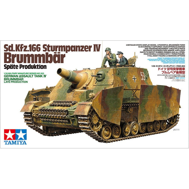 Char d'assaut Allemand Brummbar Production Tardive - 1/35
