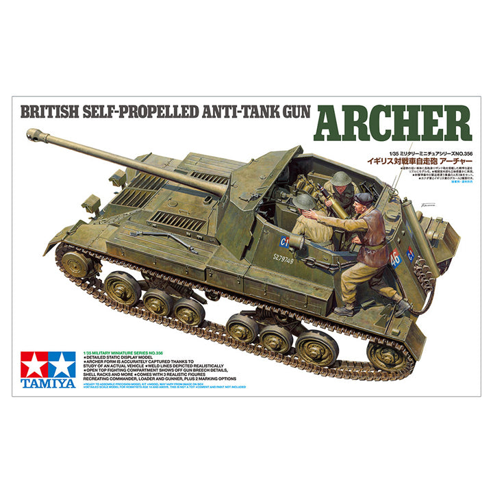 Canon automoteur Anglais "Archer" - 1/35