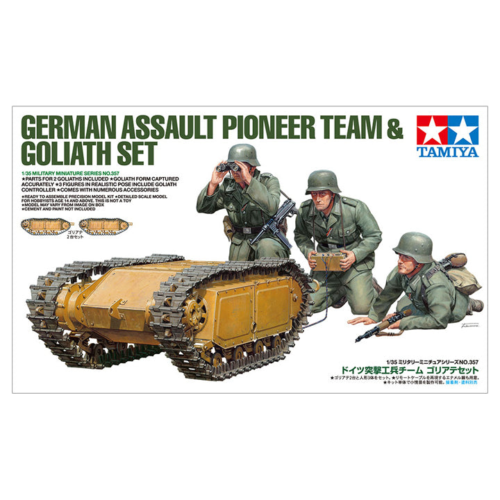 Goliath et Pionners Allemand - 1/35