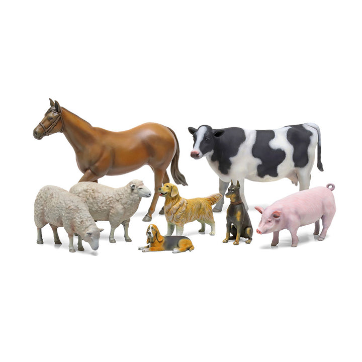 Tamiya - Animaux de ferme - Réf 35385 - 1/35