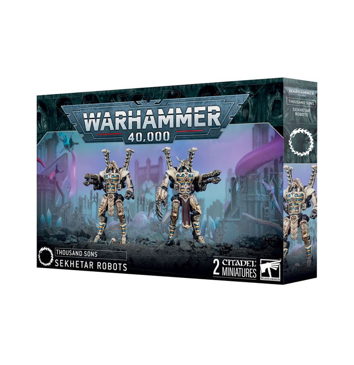 WH 40K - Thousand sons - Robots Sekhetar