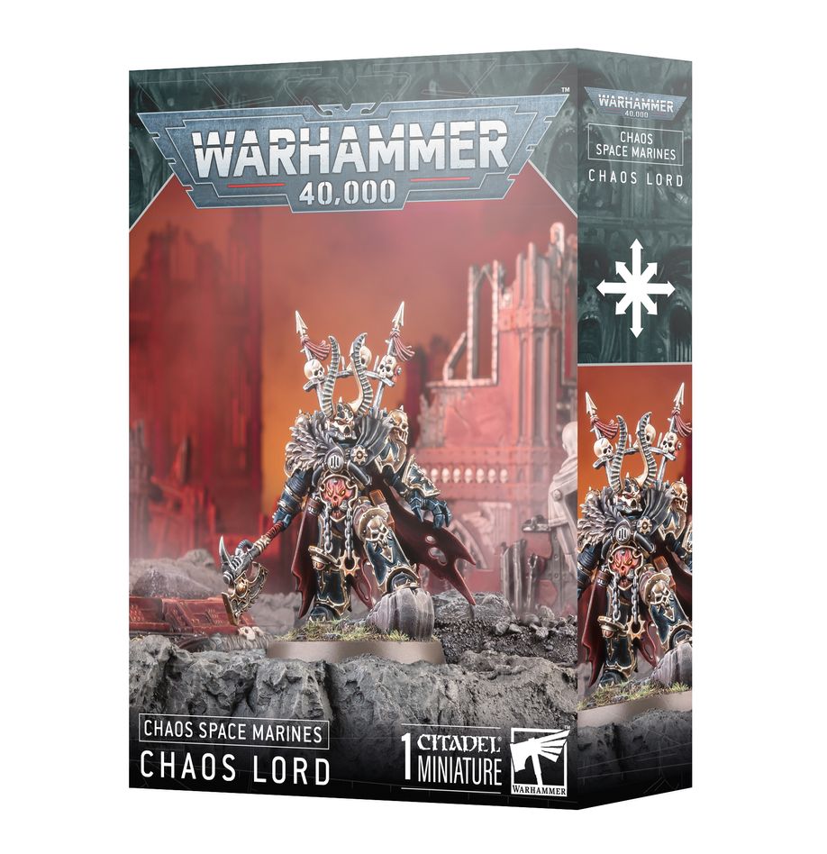 WH 40K - Chaos space Marines - Seigneur du Chaos