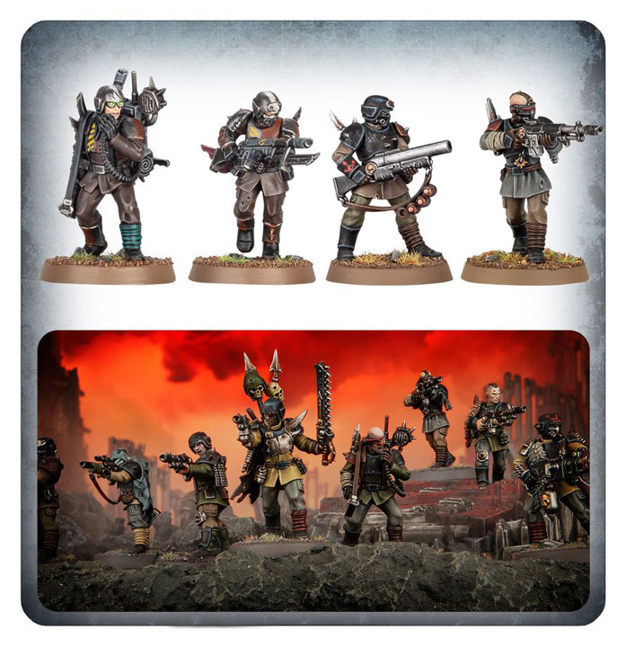 WH 40K - Chaos Space Marines - Escouade de gardes renégas