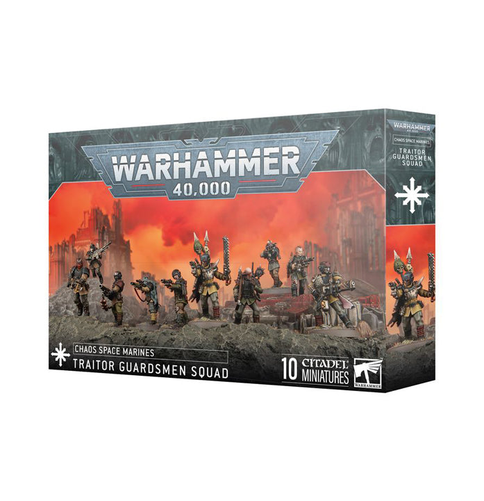 WH 40K - Chaos Space Marines - Escouade de gardes renégas