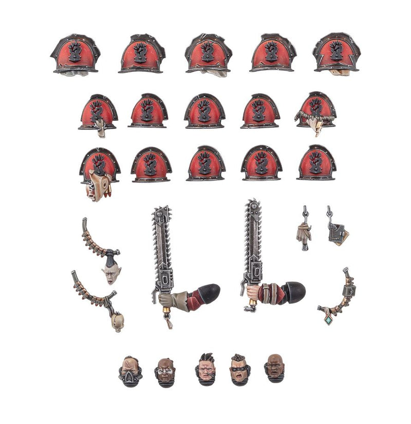 WH 40K - Bataillon Chaos Space Marines - Red Corsairs : Seigneurs du Maelstrom