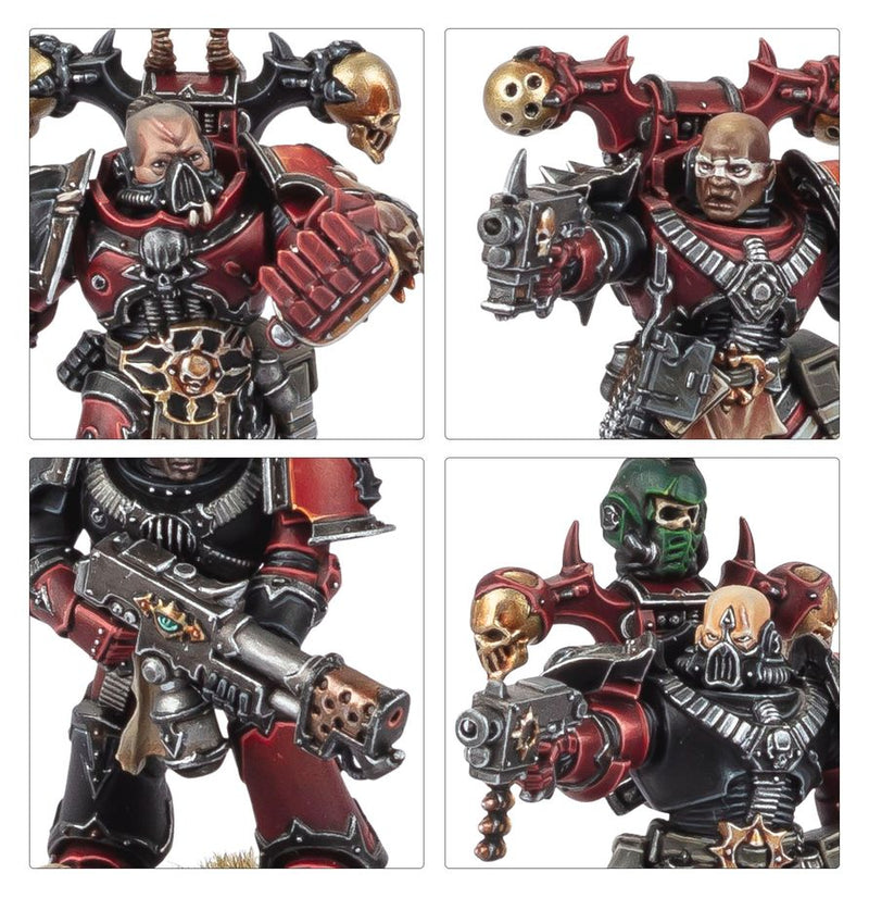 WH 40K - Bataillon Chaos Space Marines - Red Corsairs : Seigneurs du Maelstrom