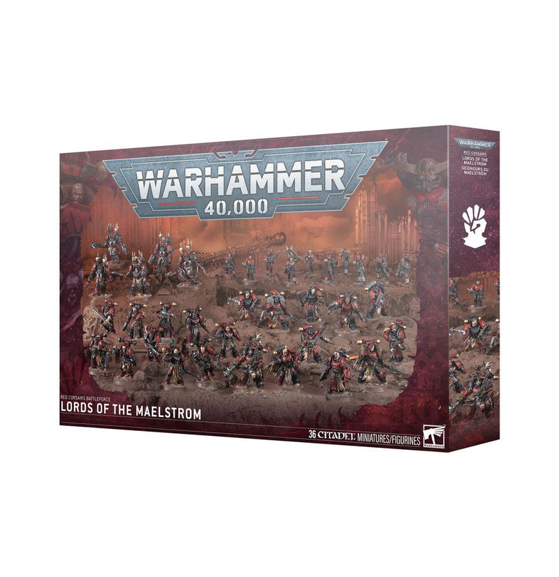 WH 40K - Bataillon Chaos Space Marines - Red Corsairs : Seigneurs du Maelstrom