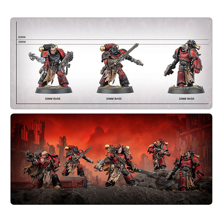 WH 40 K - Chaos Space Marines - Pillards Red Corsairs