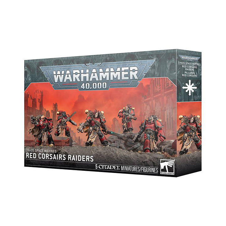 WH 40 K - Chaos Space Marines - Pillards Red Corsairs