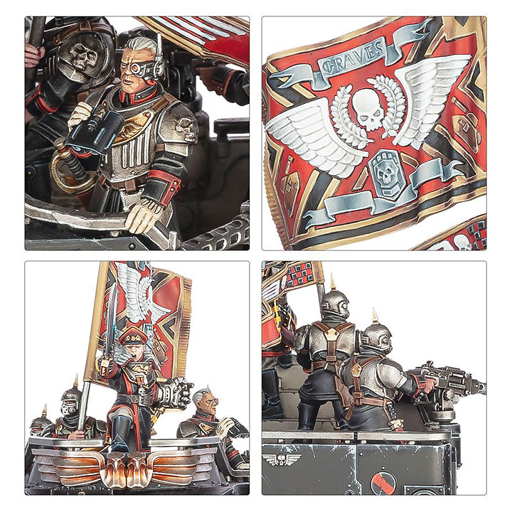 WH 40 K - Astra Militarum - Commissaire Graves