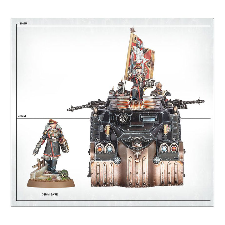WH 40 K - Astra Militarum - Commissaire Graves