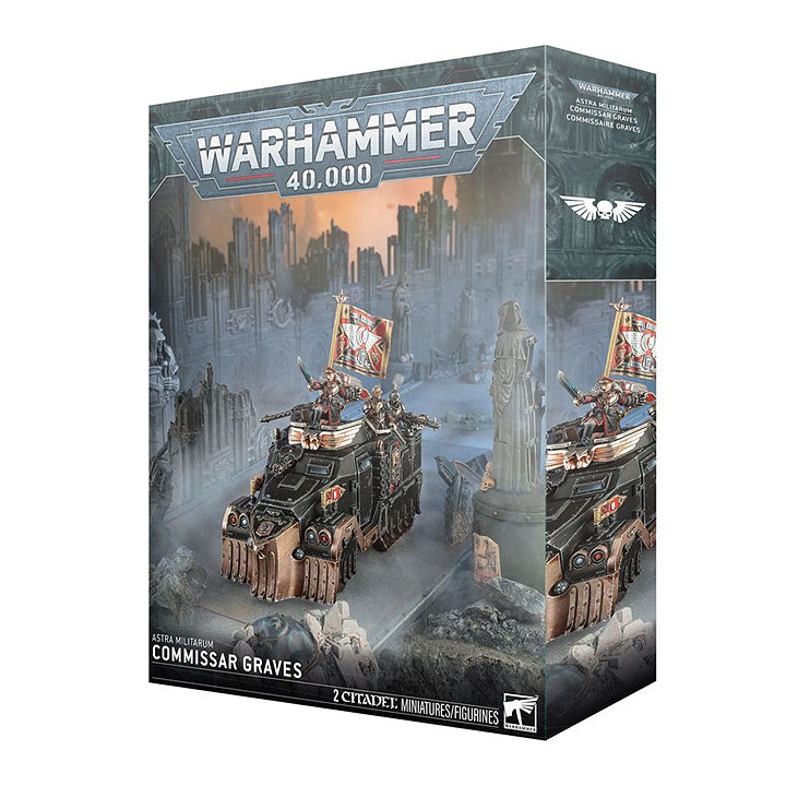 WH 40 K - Astra Militarum - Commissaire Graves