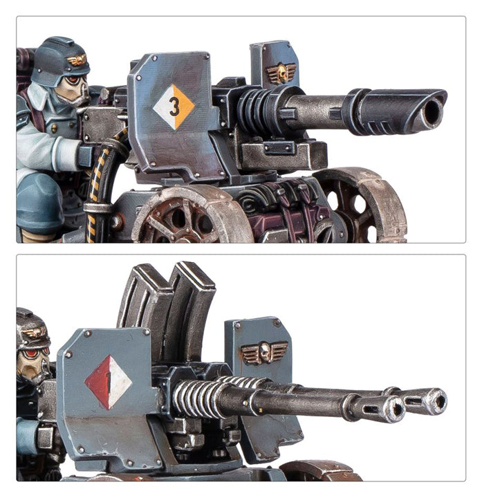 WH 40 K - Astra Militarum - Escouade d'armes lourdes de Krieg