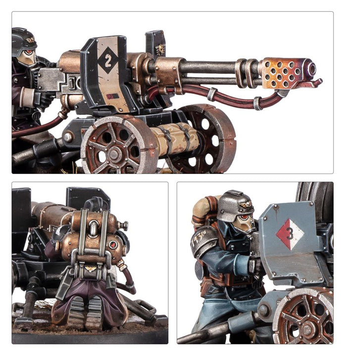 WH 40 K - Astra Militarum - Escouade d'armes lourdes de Krieg