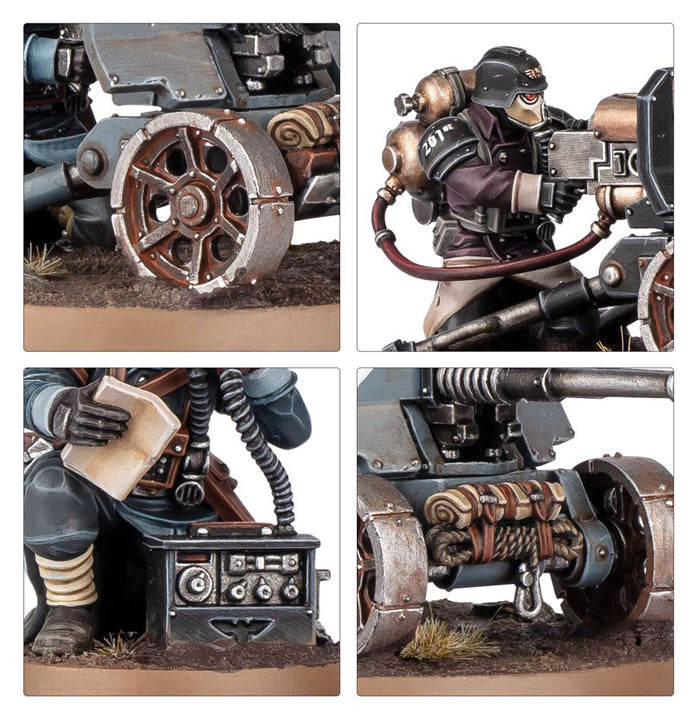 WH 40 K - Astra Militarum - Escouade d'armes lourdes de Krieg