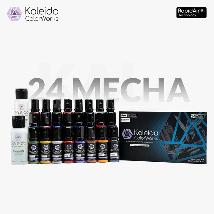 Gaahleri Kaleido - Coffret Mecha Colors - 24 teintes