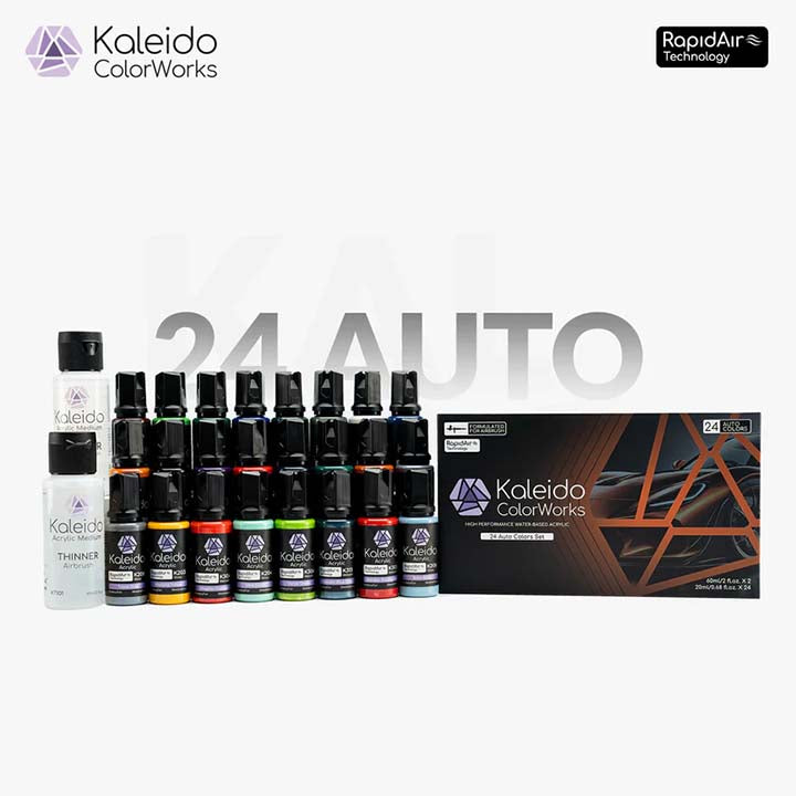 Gaahleri Kaleido - Coffret Auto Colors - 24 teintes