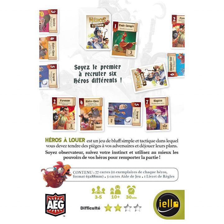 Mini Games - Héros à louer