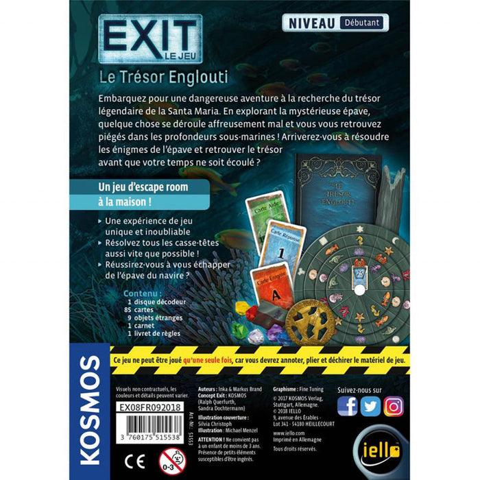 Exit Le trésor Englouti (Débutant)