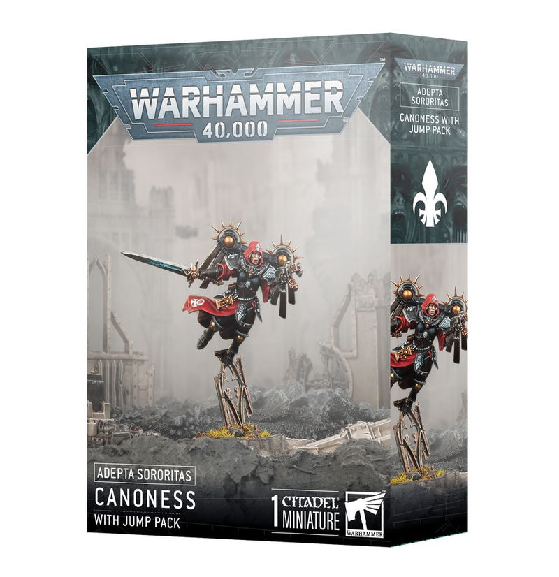 WH 40 K - Adepta sororitas - Chanoinesse avec réacteur dorsal