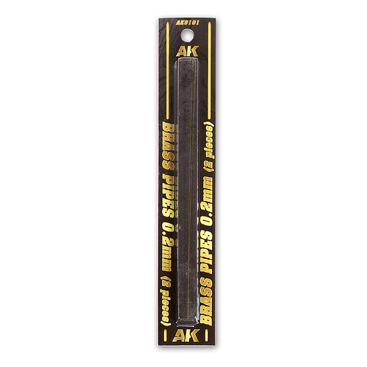 Tuyaux en Laiton 0,2 mm x2 - AK Interactive - Réf AK9101