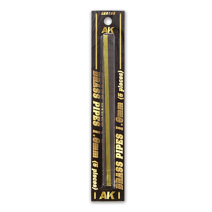 Tuyaux en Laiton 1 mm - AK Interactive - Réf AK9109