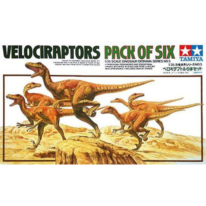 Tamiya - Velociraptors - Réf 60105 - 1/35