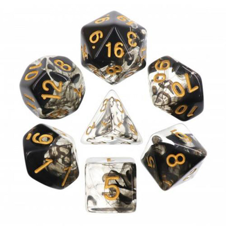Lot de 7 Dés - Dark Cloud