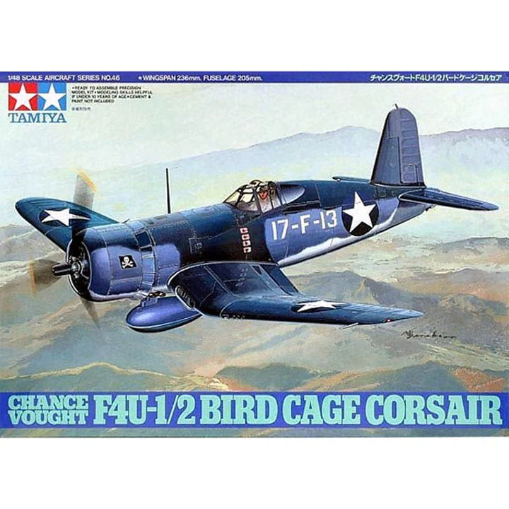 Tamiya - Vought F4U-1/2 Bird Cage Corsair - Réf 61046 - 1/48