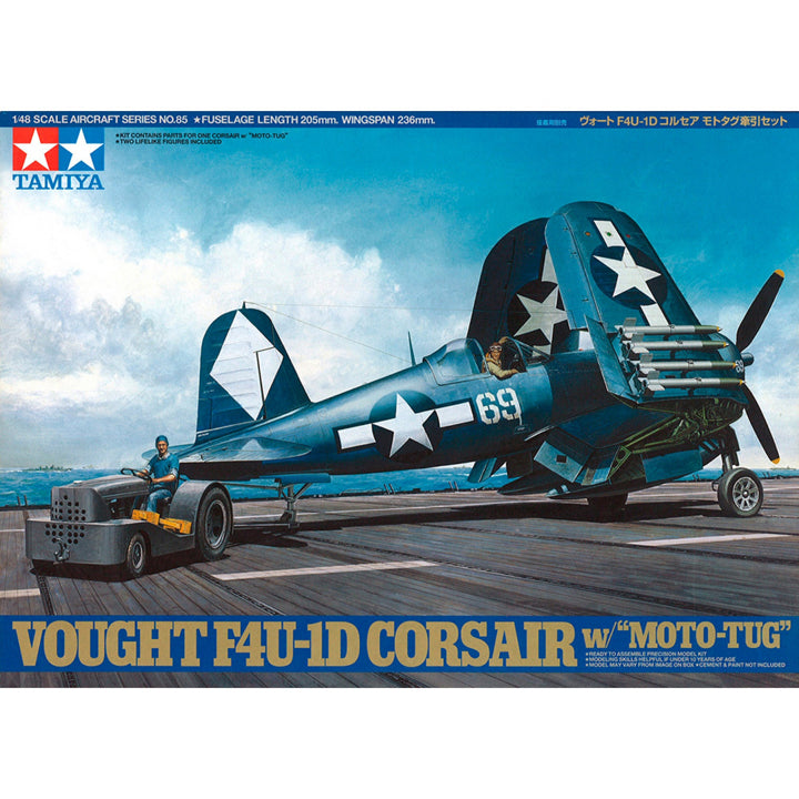 F4U-1D Corsair with Moto Tug - 1/48