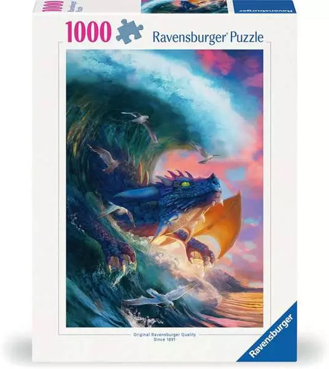 Ravensburger - Puzzle - 1000p - Course du dragon