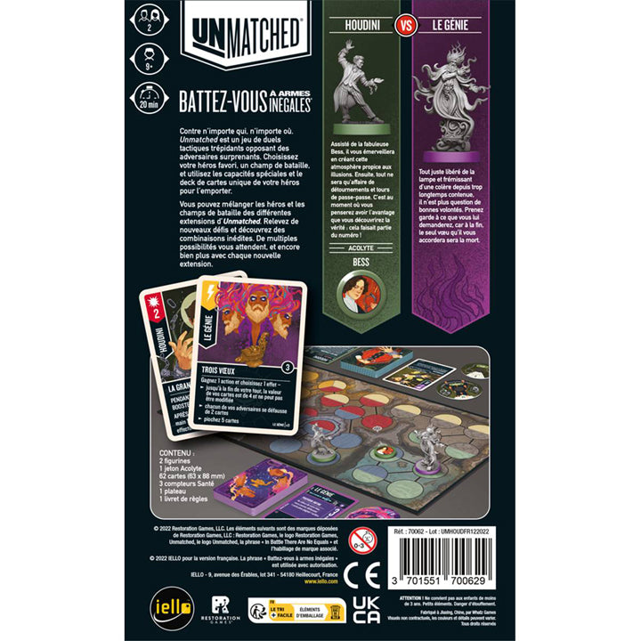 Unmatched - houdini Vs genie