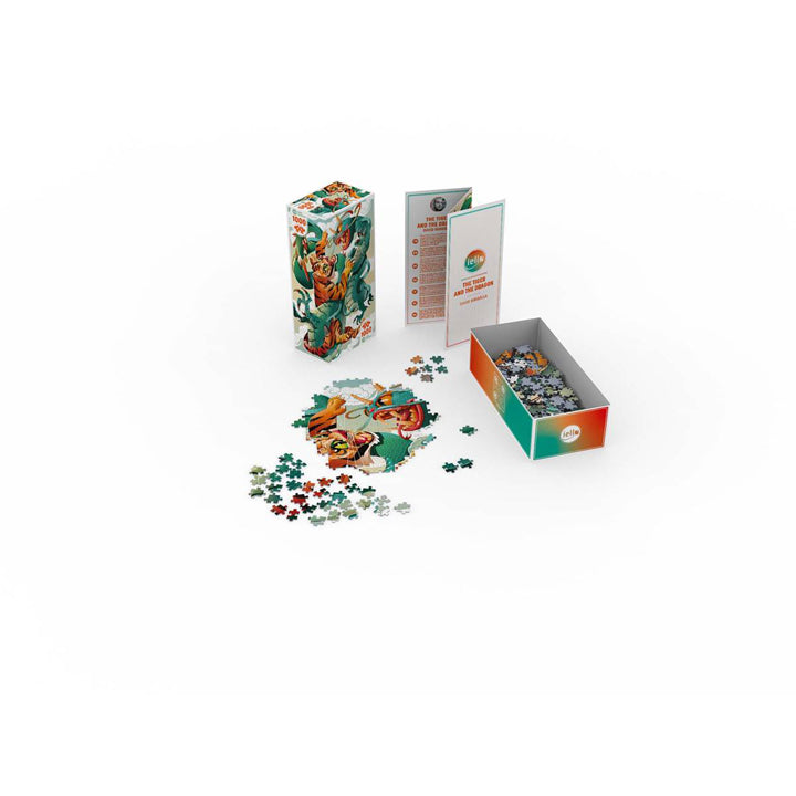 Puzzle Universe - 1000p - The Tiger & the Dragon