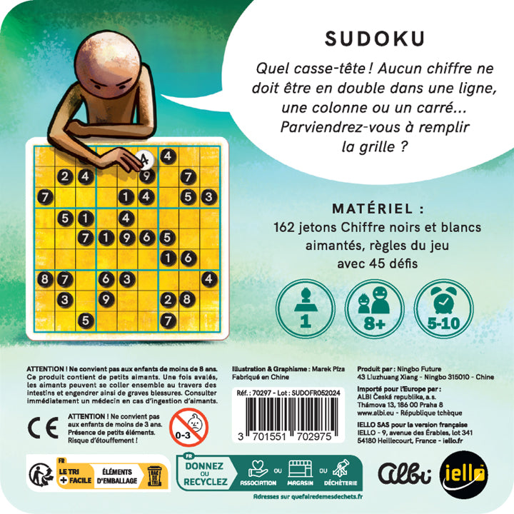 Iello Magnétique : Sudoku