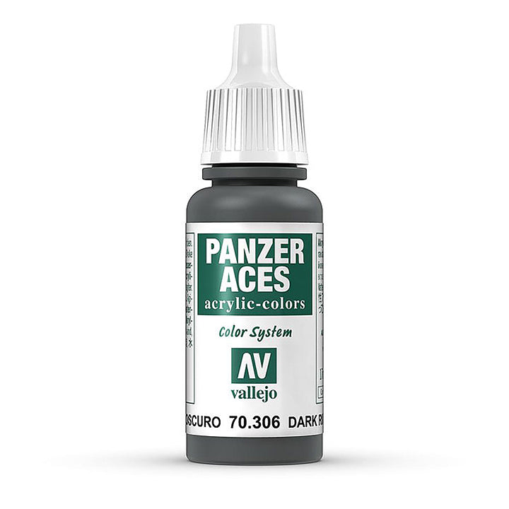 Vallejo - Panzer Aces Caoutchouc Foncé - 70306