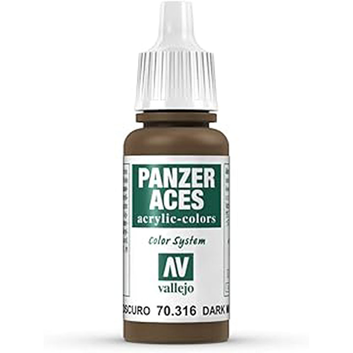 Vallejo - Panzer Aces Boue Foncée - 70316