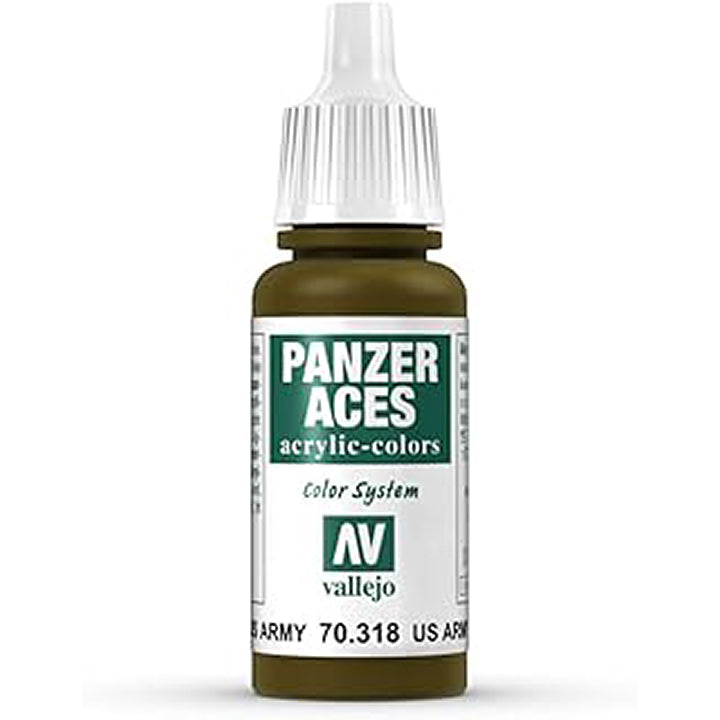 Vallejo - Panzer Aces Equipage de Char Armée US - 70318
