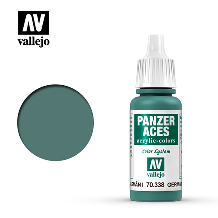Vallejo - Panzer Aces Eclaici Equip. E.C.All.(Feldgrau) - 70338