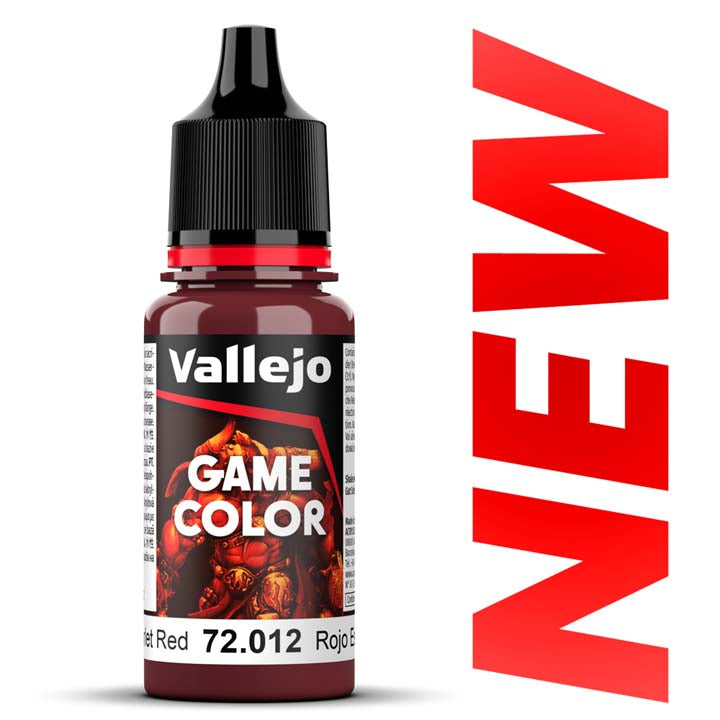 Vallejo - Rouge Ecarlate - Réf : 72012