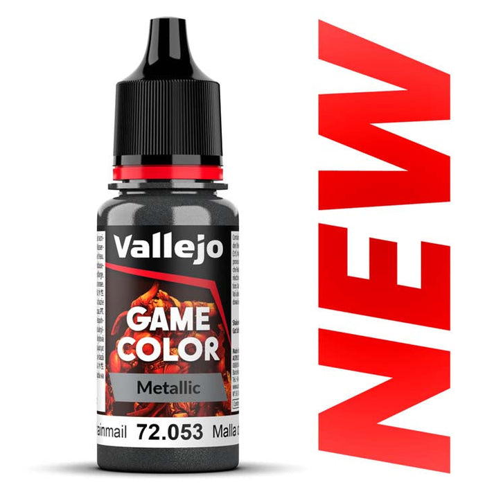 Vallejo - Metal - Argent Cotte de Mailles - Réf : 72053