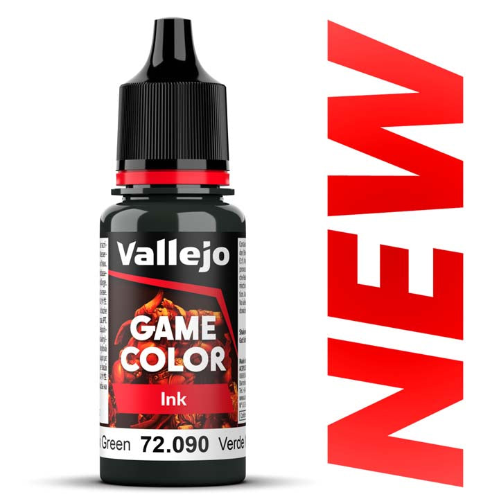 Vallejo - Encre Vert Foncé - Réf : 72090
