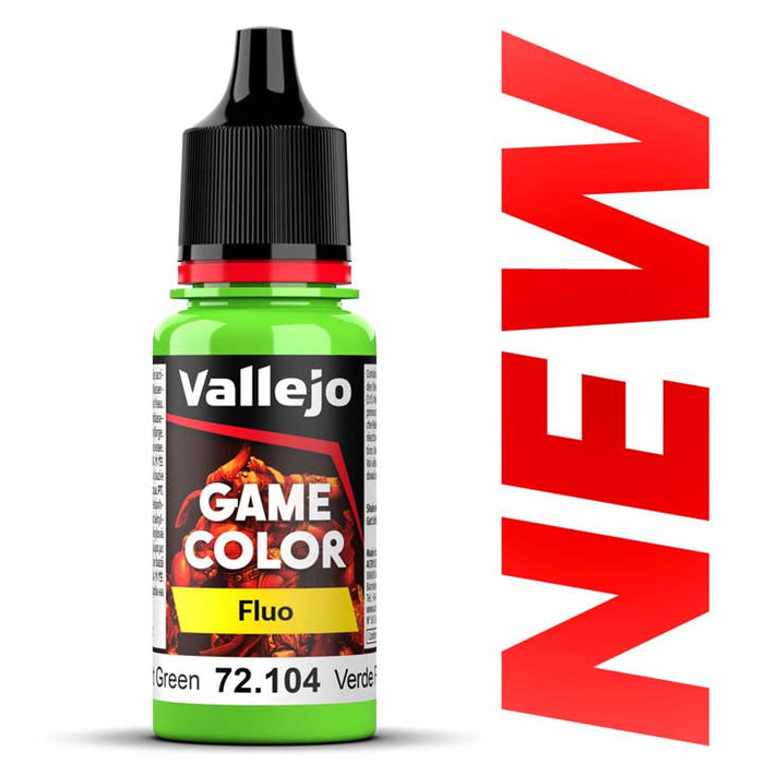 Vallejo - Vert Fluo - Réf : 72104