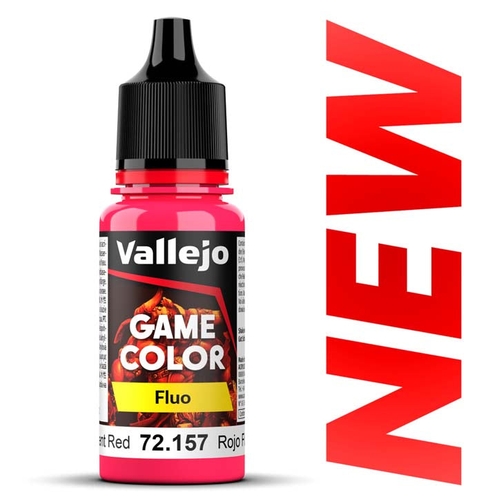 Vallejo - Rouge Fluo - Réf : 72157