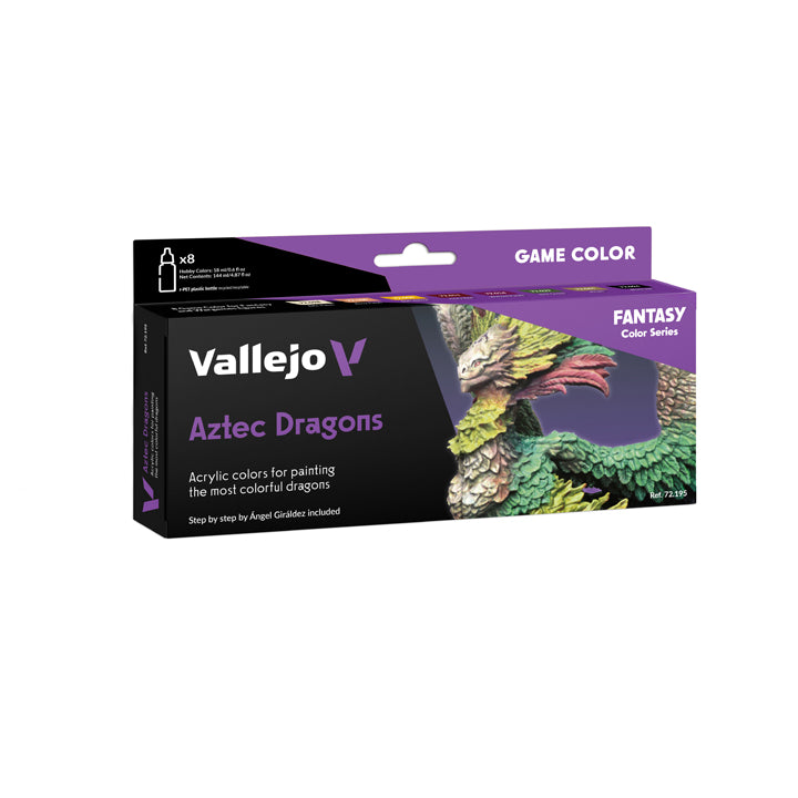 Vallejo Fantasy Color set - Aztec Dragons