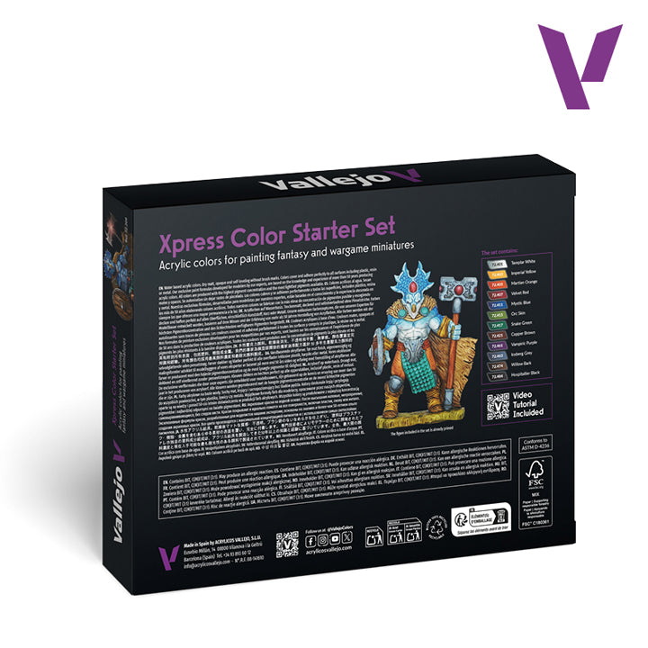 Vallejo Xpress Color starter set - Réf 72209