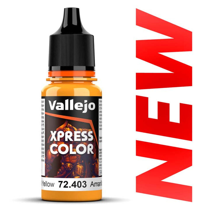 Vallejo - Xpress Color - Jaune Impérial- Réf : 72403